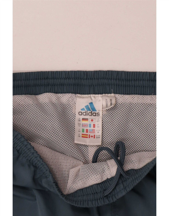 Adidas Pantalon de survêtement pour femme Joggers UK 12 Bleu moyen Polyester