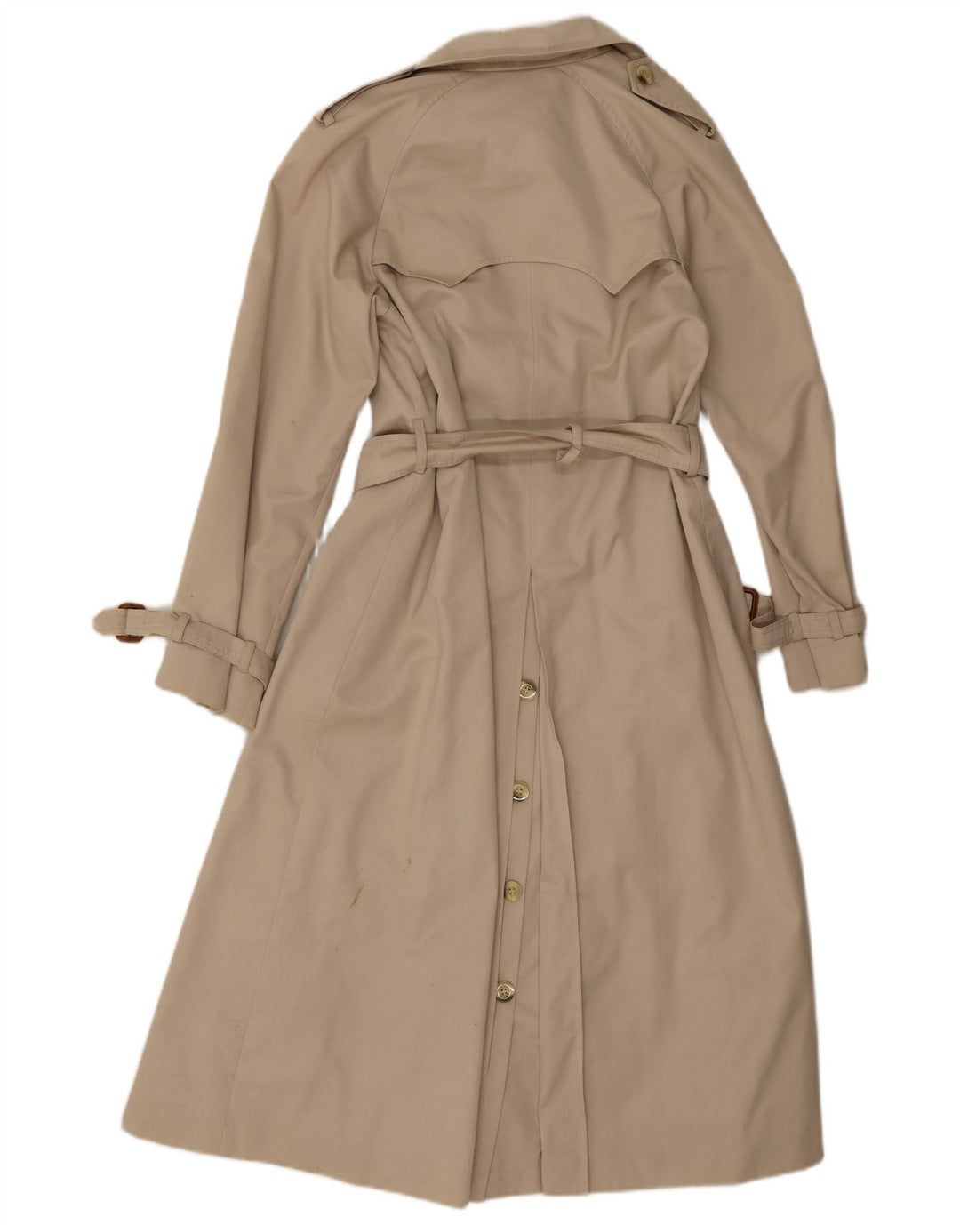 Aquarama Trench-Coat Femme UK 10 Petit Beige Polyester