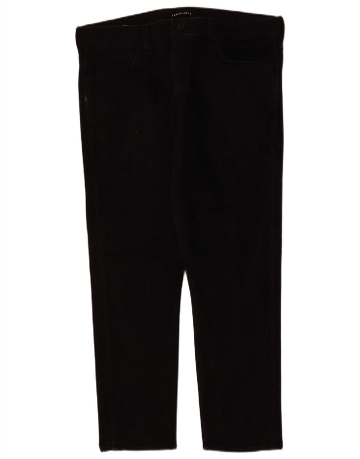 LEVI'S Jean Droit Homme W36 L27 Noir Coton