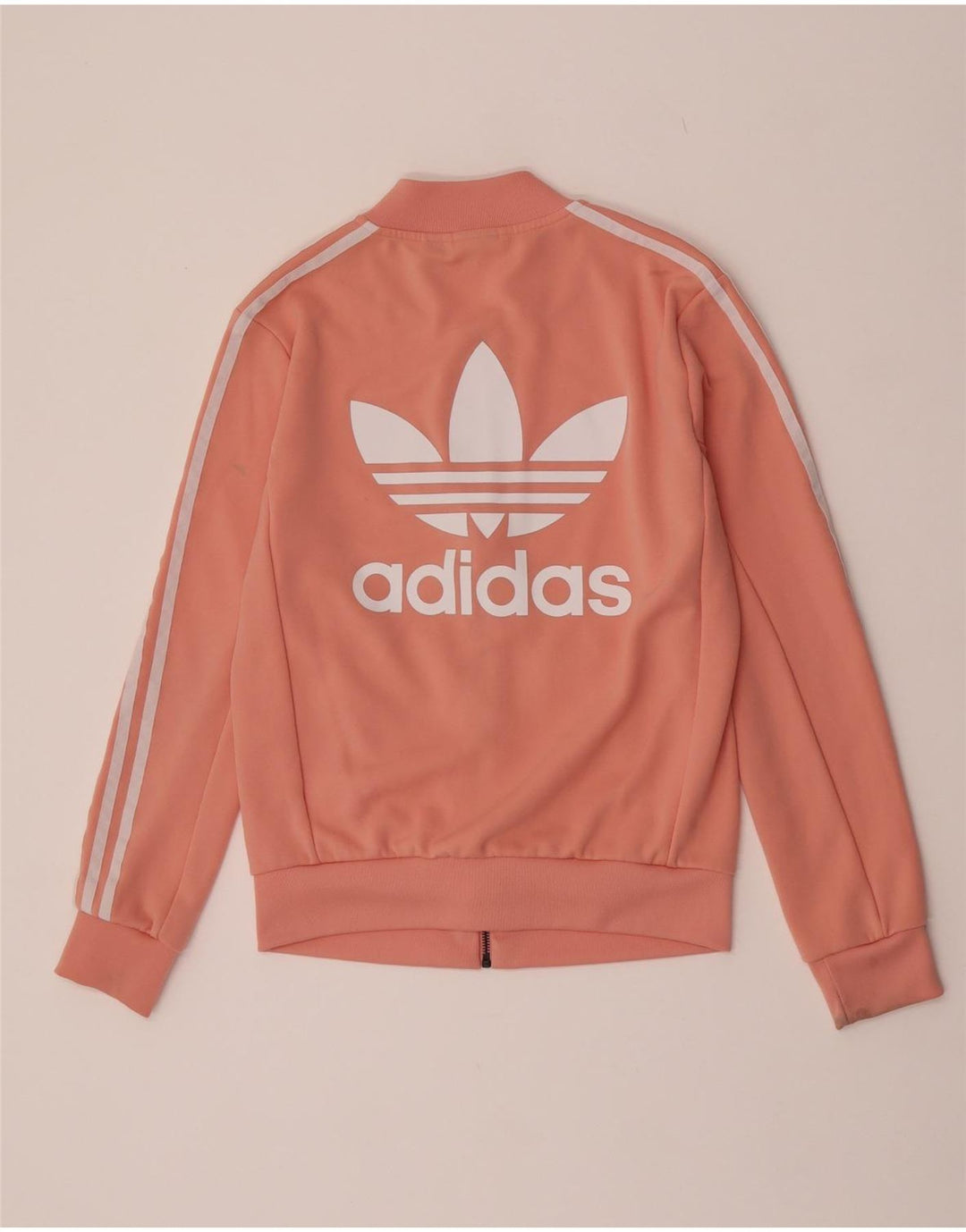 Adidas Veste de survêtement graphique pour femme UK 8 Petit Rose Polyester