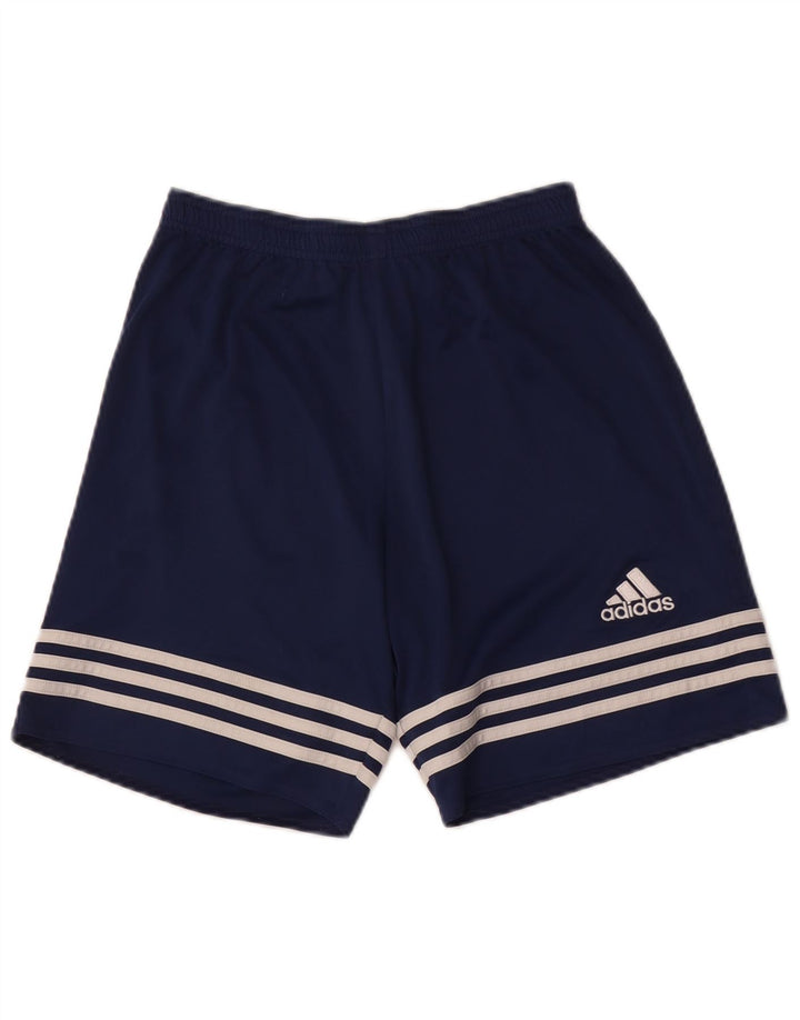 Adidas Short de sport pour homme Petit bleu marine Polyester