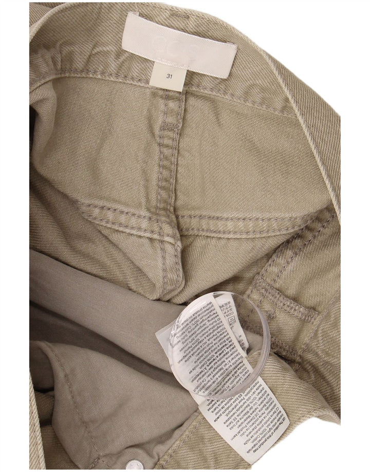 Cos Jean court femme W31 L25 coton beige
