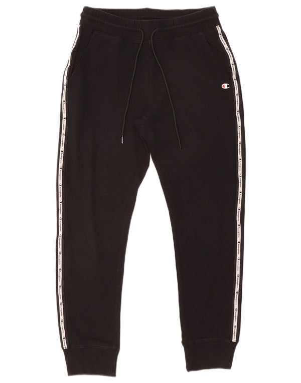 Champion Pantalon de Survêtement Graphique Homme Joggers Small Noir Colourblock