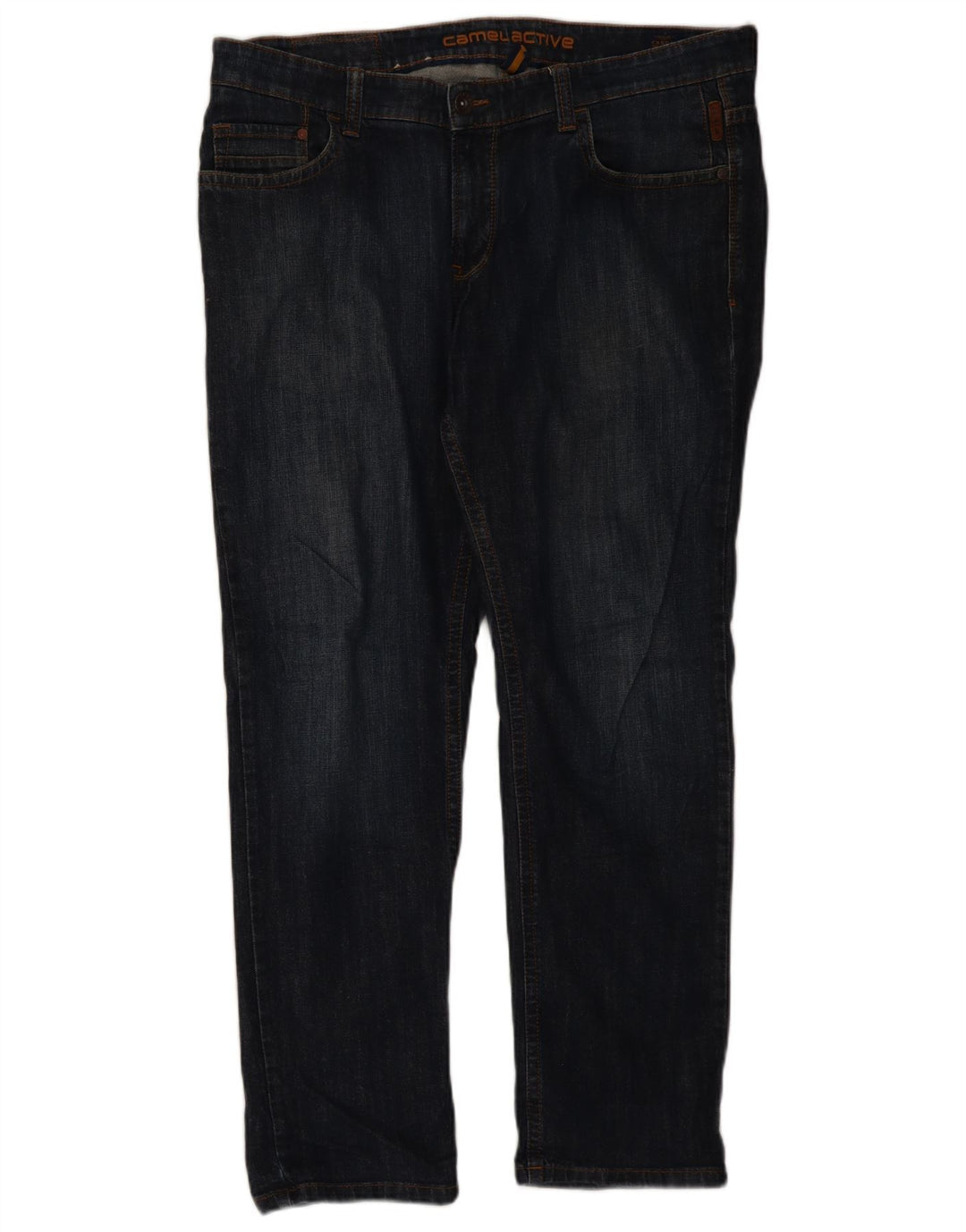 Camel Active Jean Droit Hudson Homme W40 L32 Bleu Coton