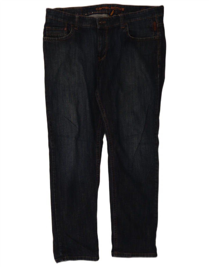 Camel Active Jean Droit Hudson Homme W40 L32 Bleu Coton