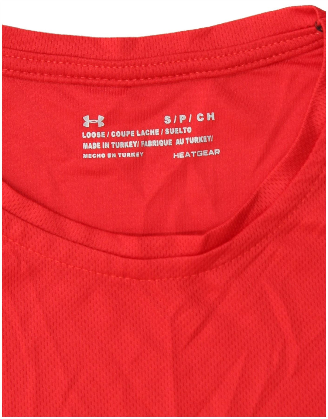 UNDER ARMOUR T-Shirt Heat Gear Homme Petit Rouge