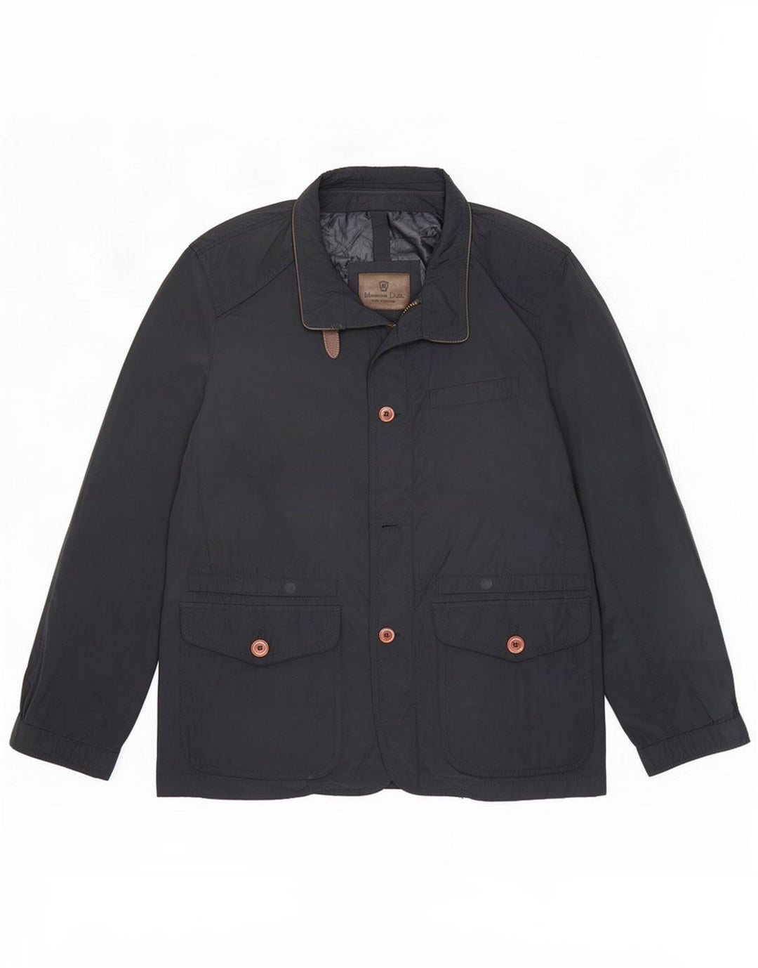 Massimo Dutti Veste utilitaire pour homme UK 40 Large Bleu Marine Polyester