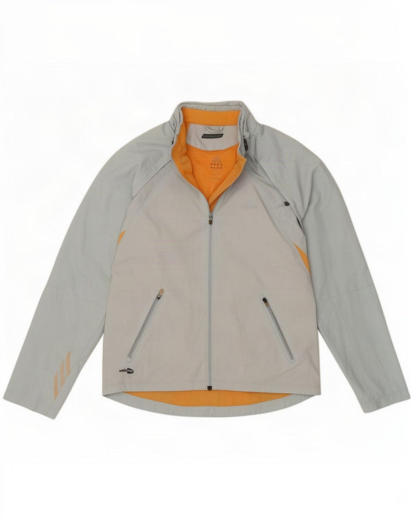 Veste de survêtement Adidas pour femme UK 12 Bleu moyen Polyester