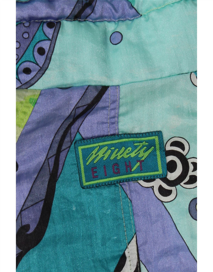 Ninety Eight Veste coupe-vent pour femme UK 18 XL Multicolore Floral