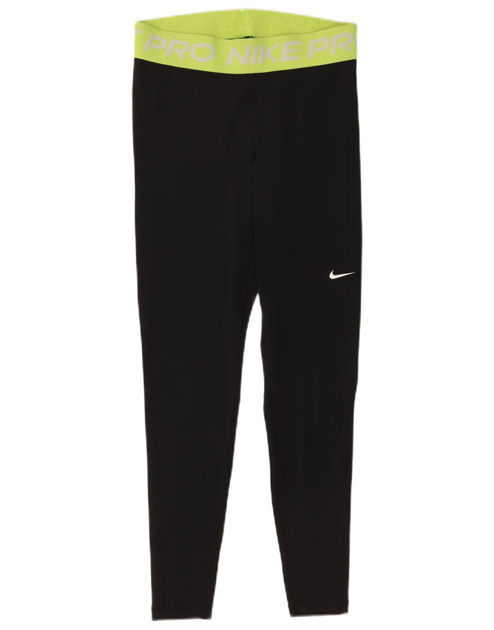 Nike Legging Dri Fit pour femme UK 12 Noir moyen