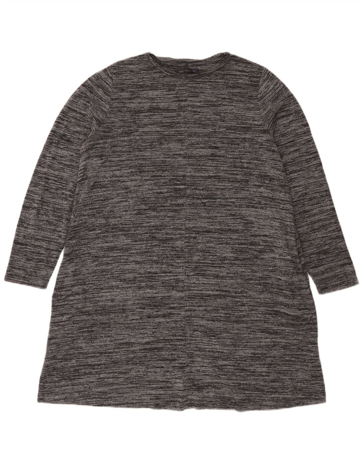 Marks & Spencer Robe pull pour femme UK 18 XL Gris moucheté Polyester