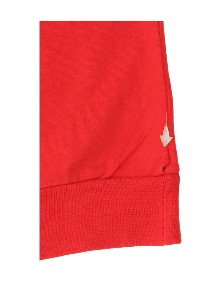 ASICS Mens Sweatshirt Jumper Medium Red Cotton Vintage Asics and Second-Hand Asics from Messina Hembry 