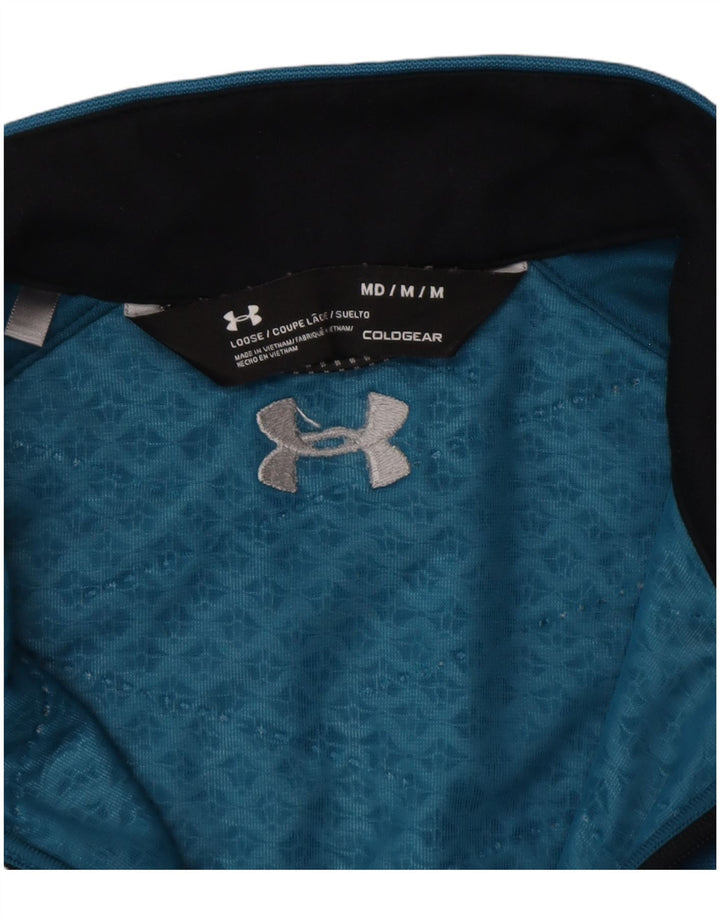 Under Armour Haut Cold Gear Loose Fit Manches Longues Homme Bleu Moyen