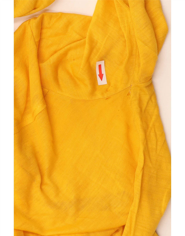 chemise femme vintage UK 10 Petit Jaune