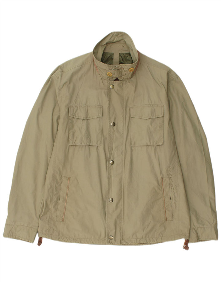 Massimo Dutti Veste utilitaire pour homme UK 42 XL Kaki Nylon