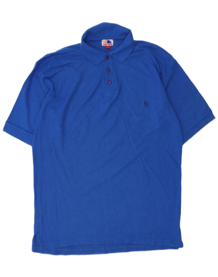 Americanino Polo Homme Grand Bleu Coton