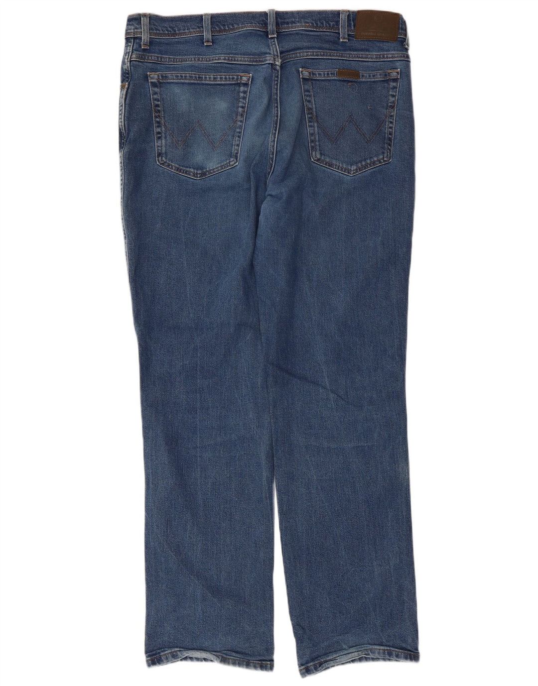 WRANGLER Jean droit coupe régulière homme W40 L34 bleu coton