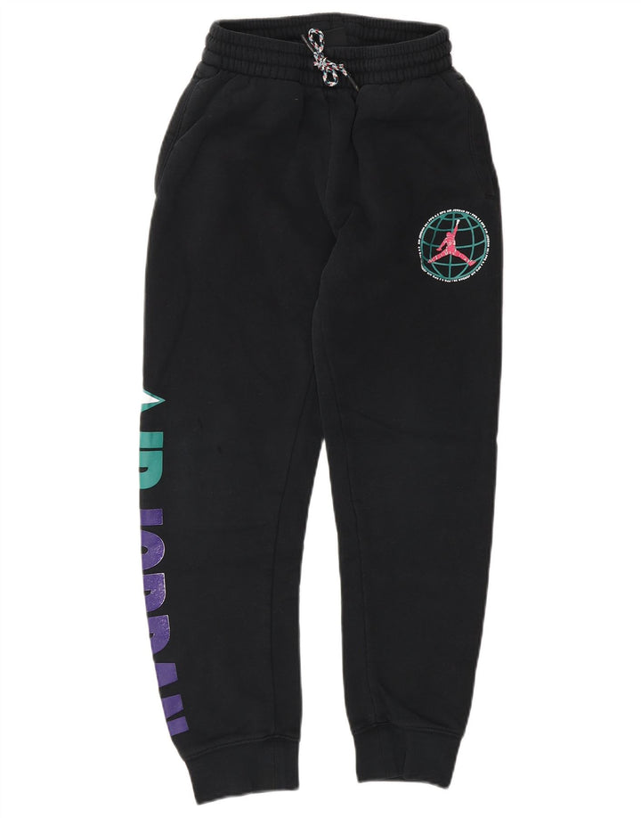 Jordan Pantalon de survêtement graphique pour garçon 10-11 ans Noir moyen