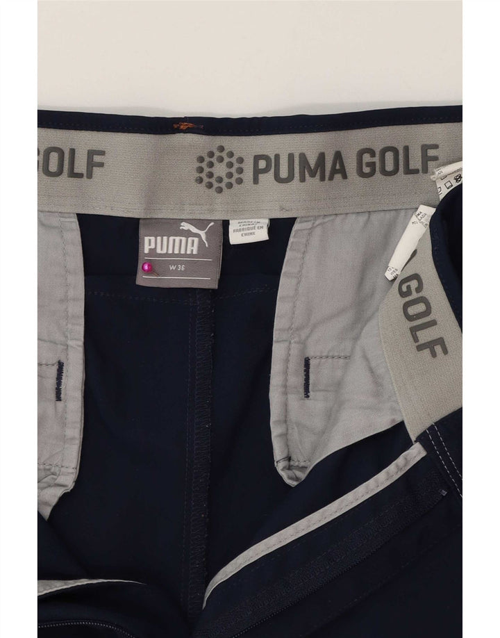 Puma Pantalon Chino Golf Joggers Homme W36 L30 Bleu Marine Polyester