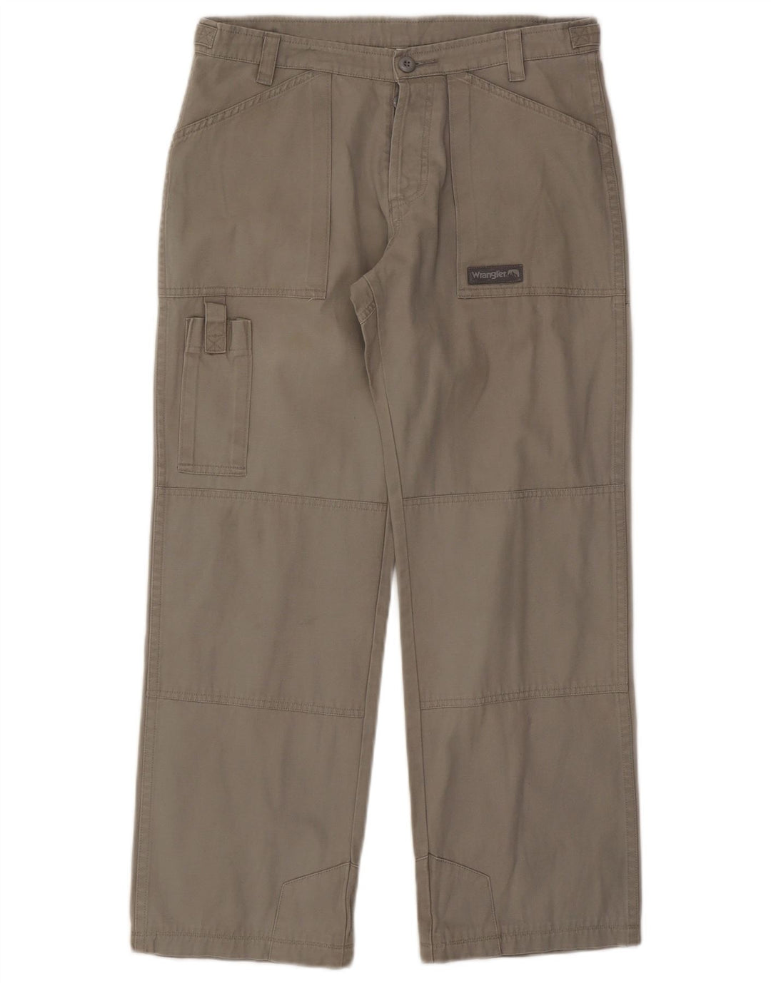 Wrangler Pantalon Cargo Droit Homme W32 L28 Gris Coton
