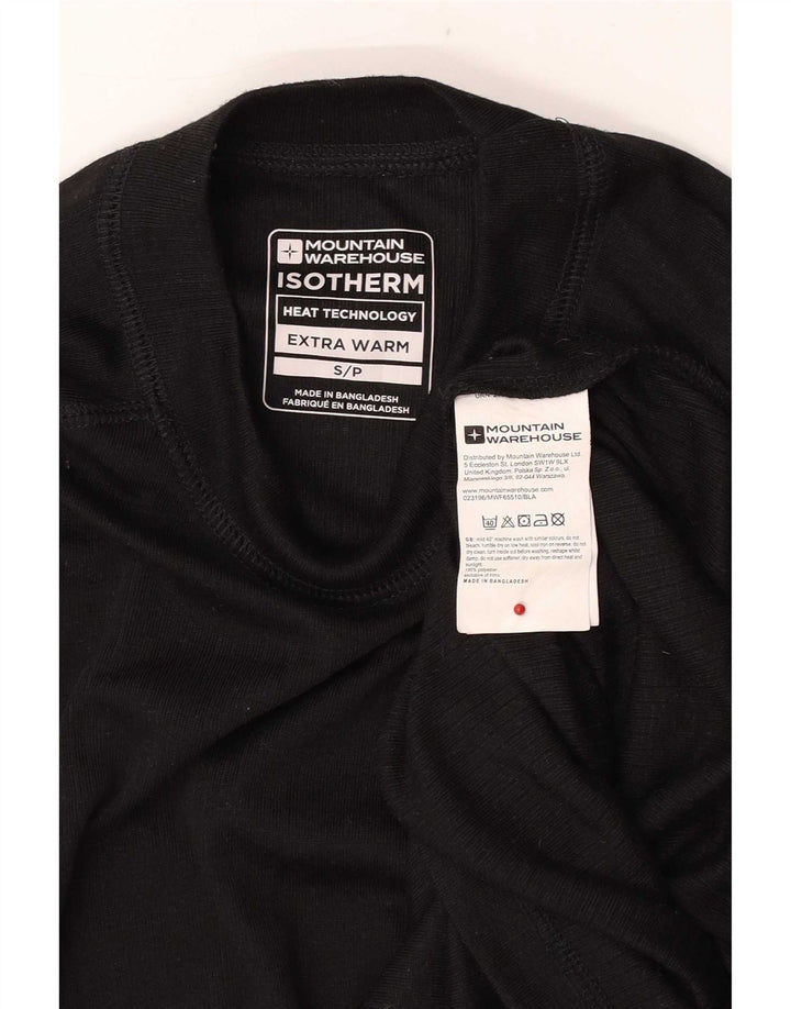Mountain Warehouse Haut à manches longues pour homme en polyester noir Taille S