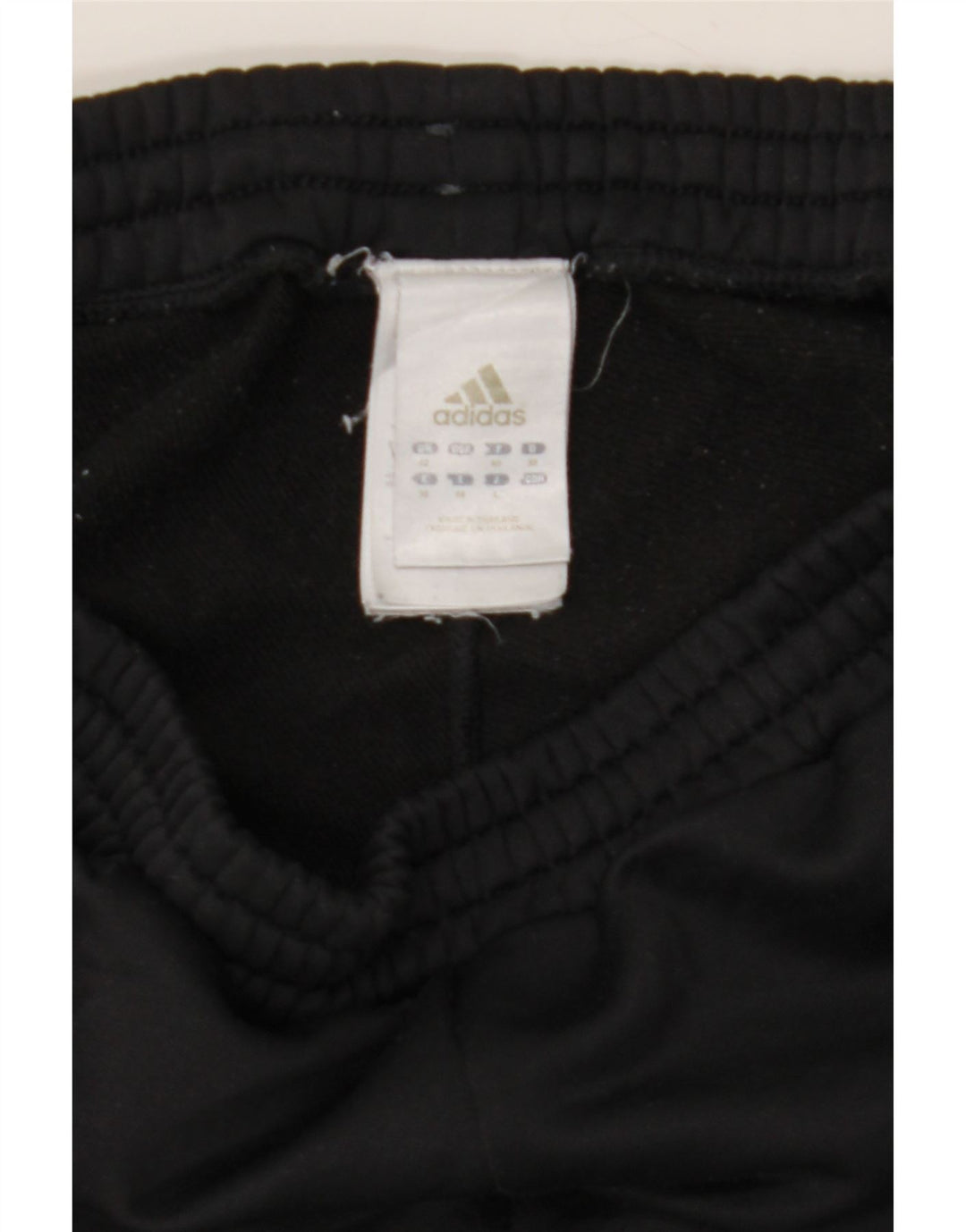 ADIDAS Pantalon de survêtement pour femme UK 12 Medium Noir Polyester