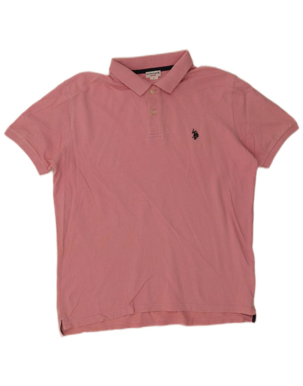 U.S. Polo Assn. Polo Homme Grand Coton Rose