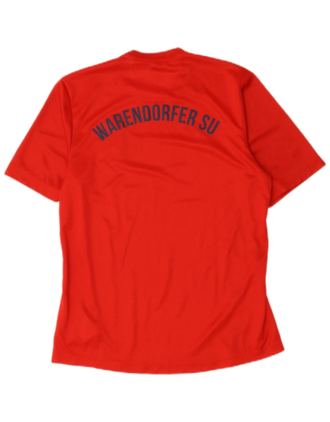 Adidas Homme Warendorfer Sportuninon Graphic T-Shirt Top Rouge Moyen