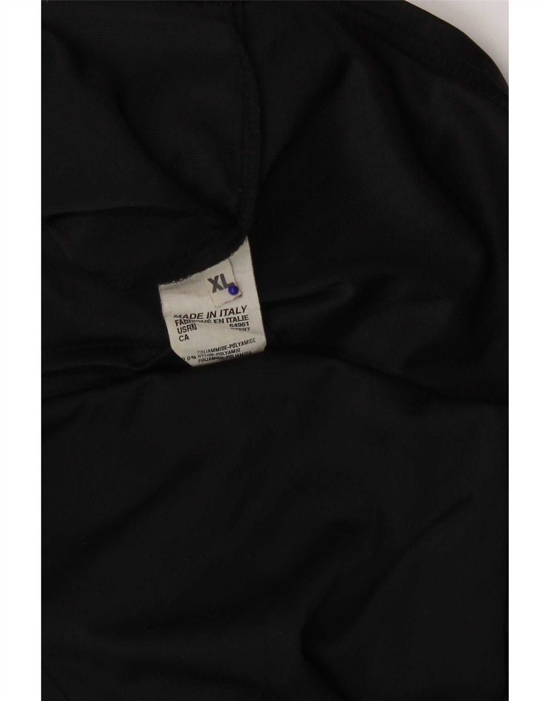 Benetton Chemise Femme UK 18 XL Noir Polyamide