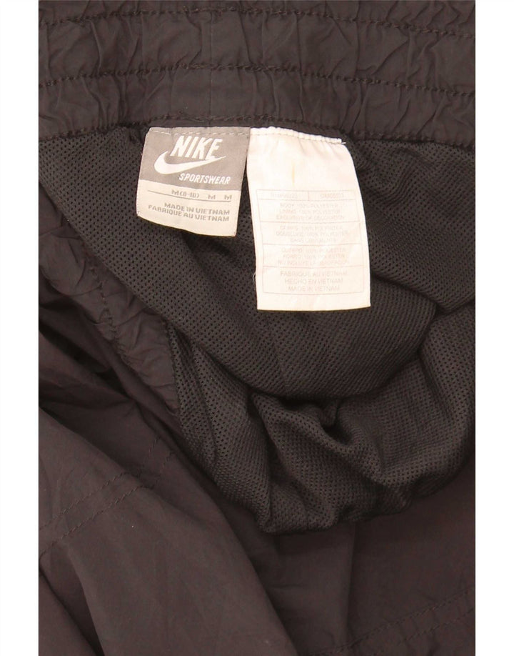Nike Pantalon de survêtement pour femme US 8/10 Polyester color block noir moyen