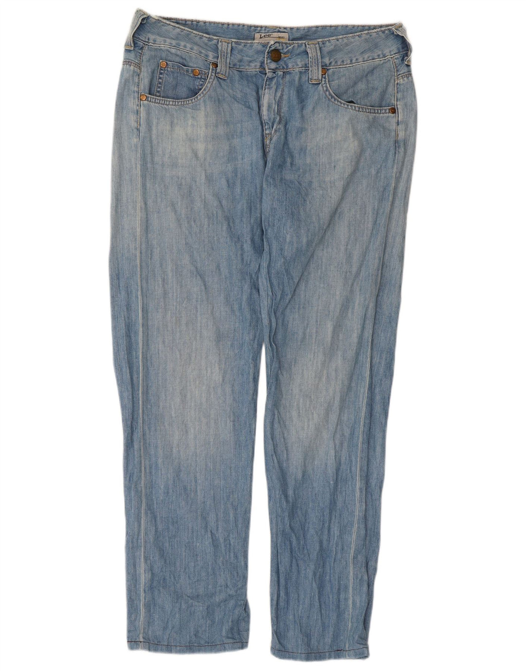 Lee Jean droit Avalon W33 L33 homme bleu coton