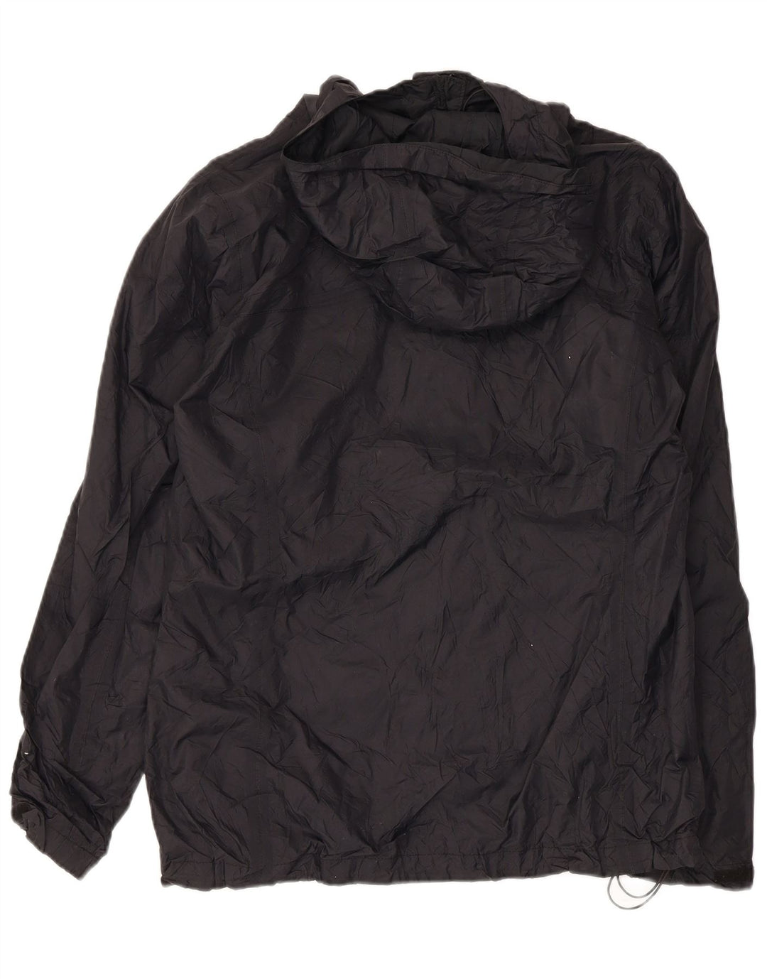 Columbia Veste de pluie à capuche pour femme UK 16 Large Noir Nylon