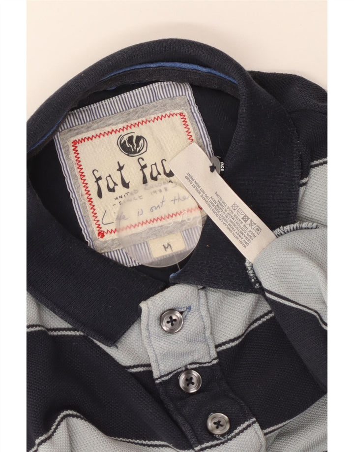 FAT FACE Polo Homme Bleu Marine Moyen Rayé Coton