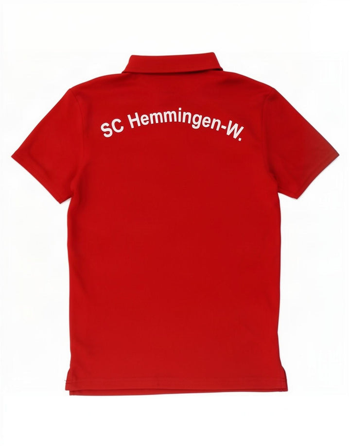 Adidas Homme Climalite Graphic Polo XS Rouge