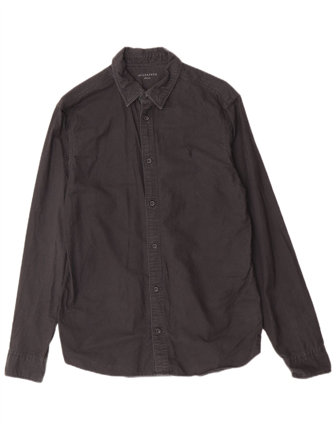 All Saints Chemise Homme Petit Noir Coton