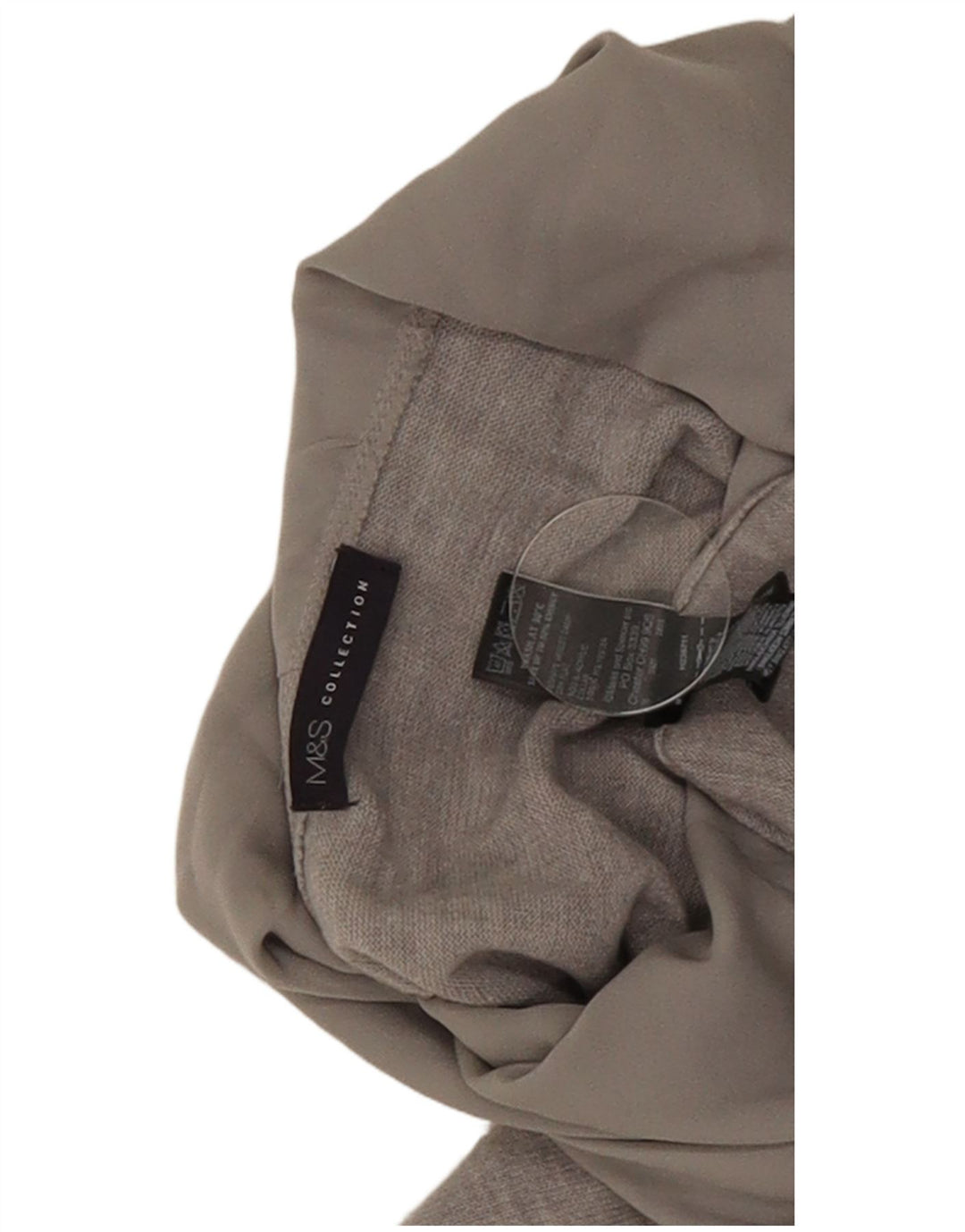Marks & Spencer Haut à manches longues pour femme UK 44 Acrylique moucheté gris moyen