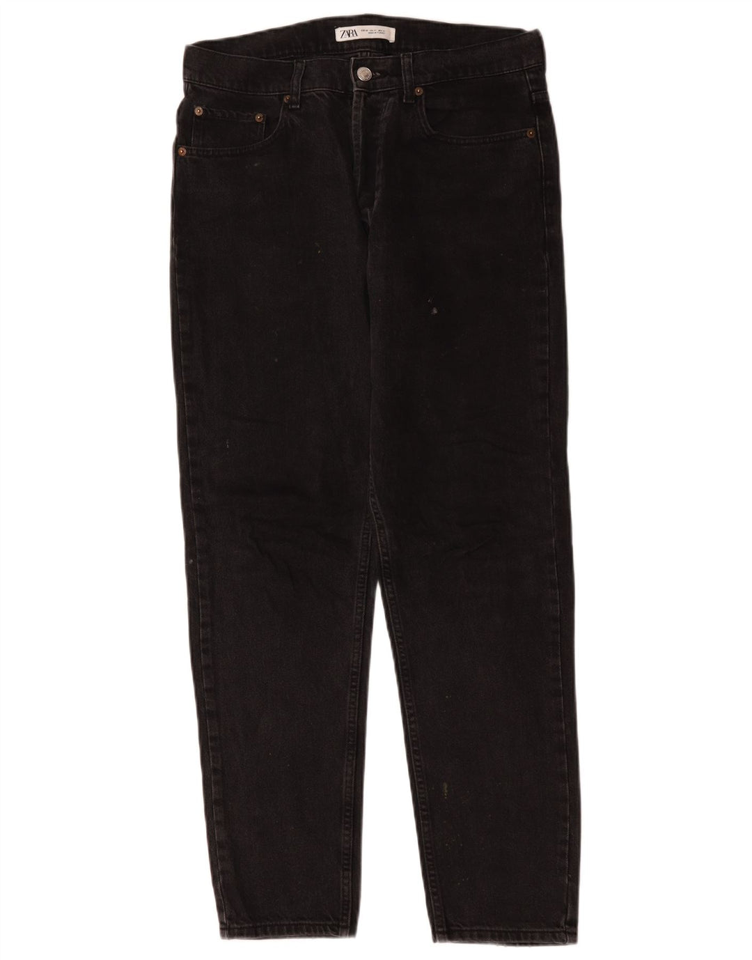 Zara Jean Slim Homme EU 40 Moyen W31 L30 Noir