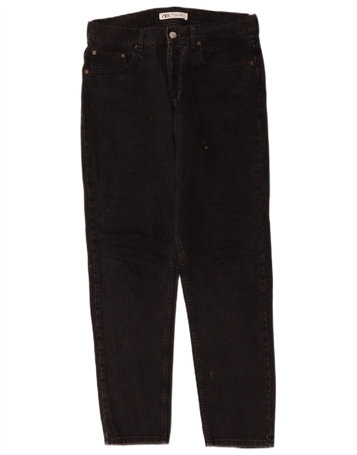 Zara Jean Slim Homme EU 40 Moyen W31 L30 Noir