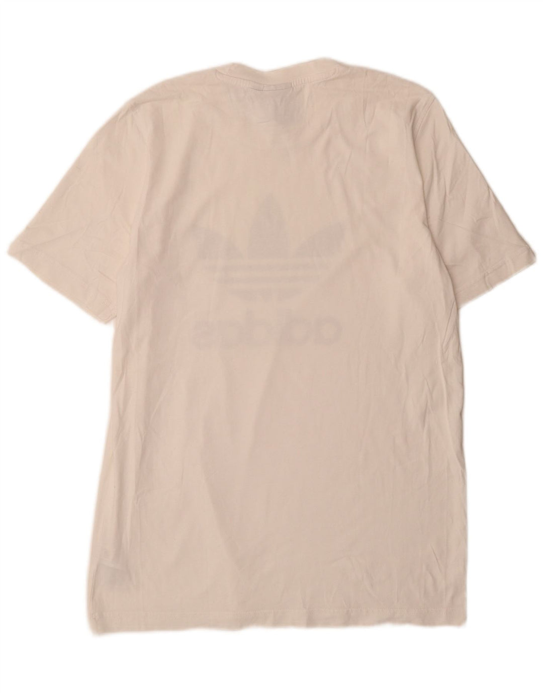 Adidas T-shirt graphique pour homme en coton blanc moyen