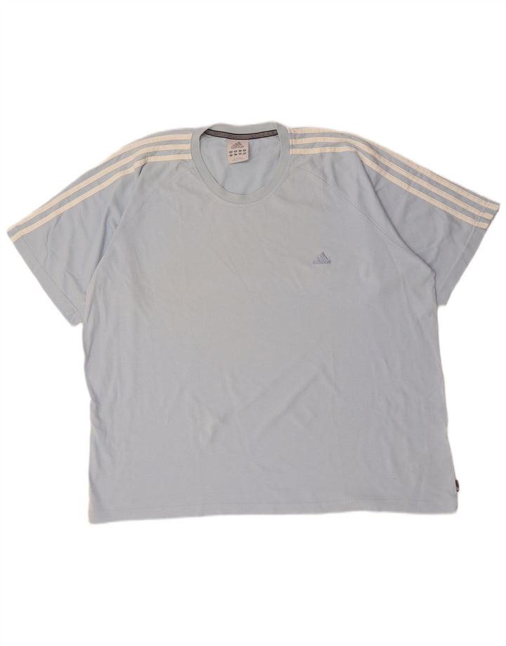 Adidas T-Shirt Homme Top 2XL Bleu Coton
