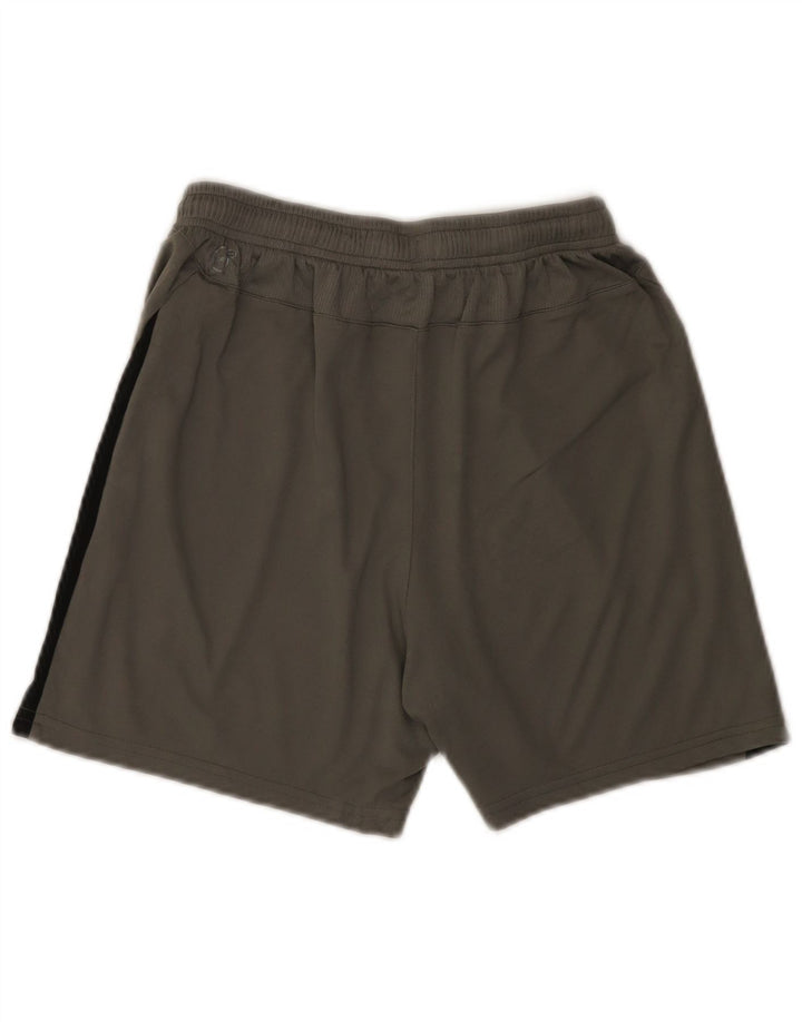 Puma Short de Sport Garçon 13-14 Ans Gris Colorblock Polyester