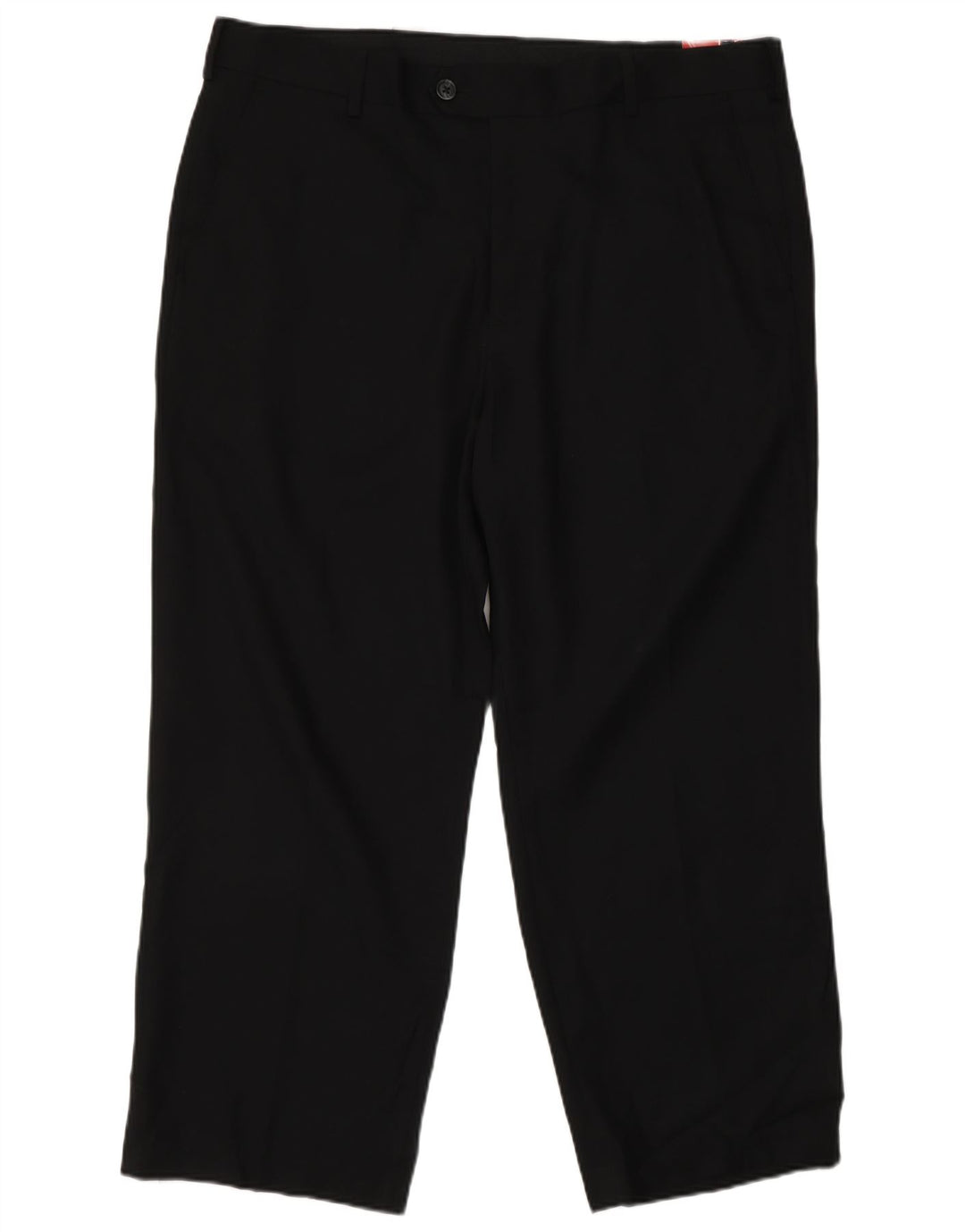 Izod Pantalon de Costume Droit Homme W36 L26 Noir Polyester