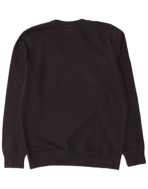 Champion Sweat-shirt graphique pour homme en coton noir Taille L