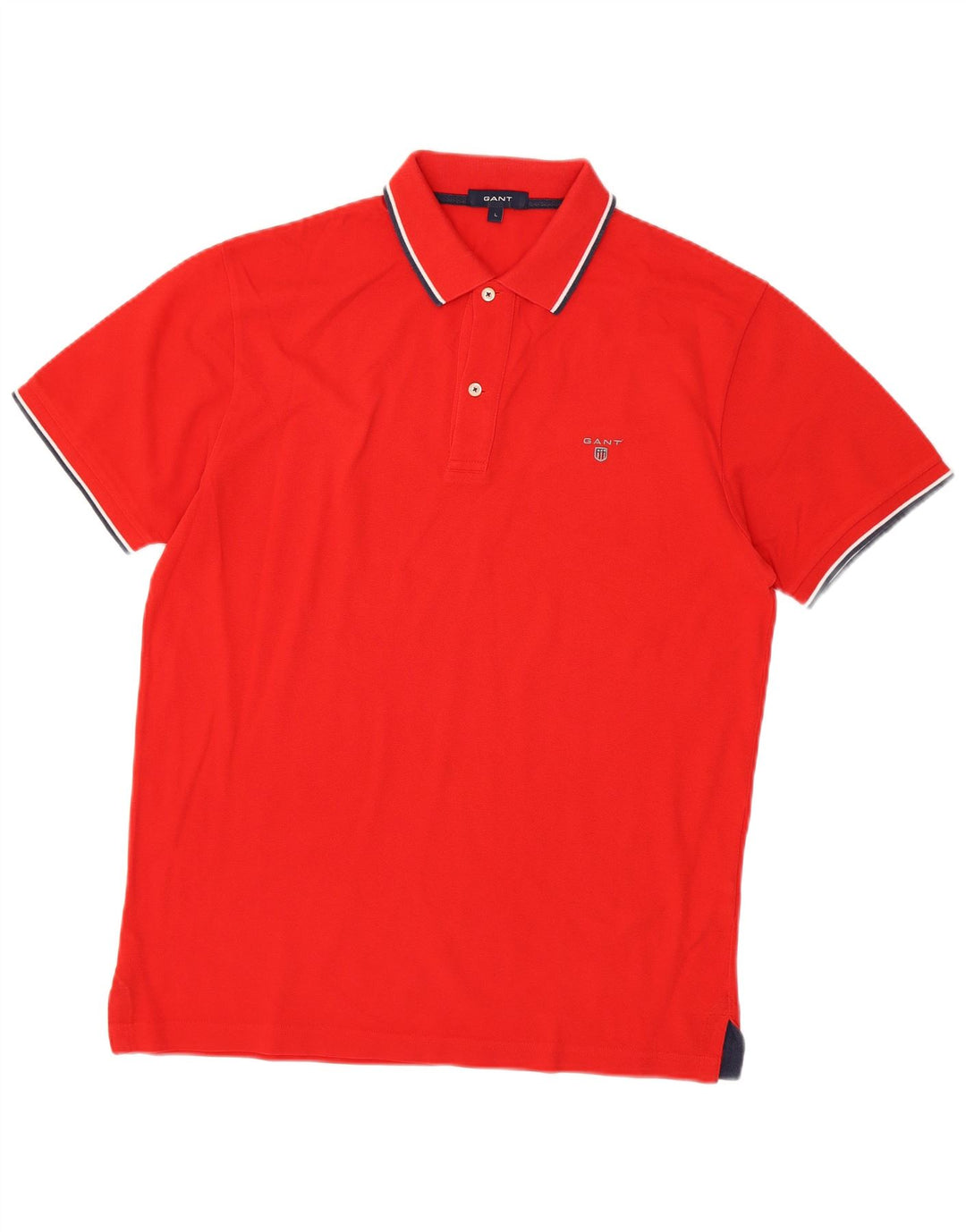 Gant Polo Homme Grand Rouge Coton