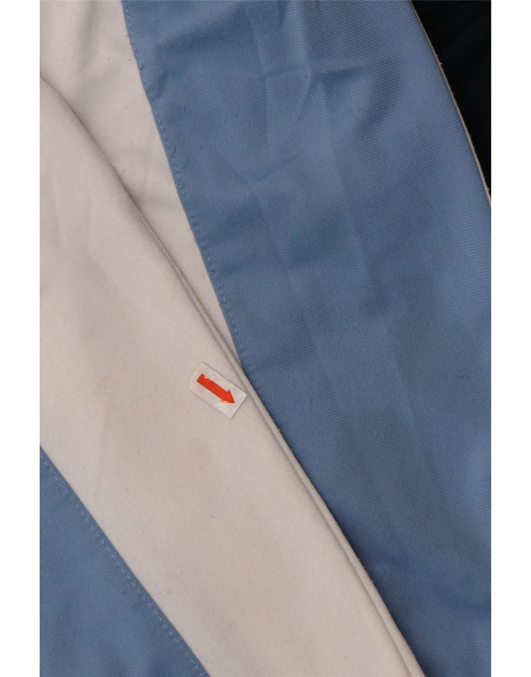 Adidas Veste de survêtement pour homme UK 42/44 Large Bleu Colorblock Polyester