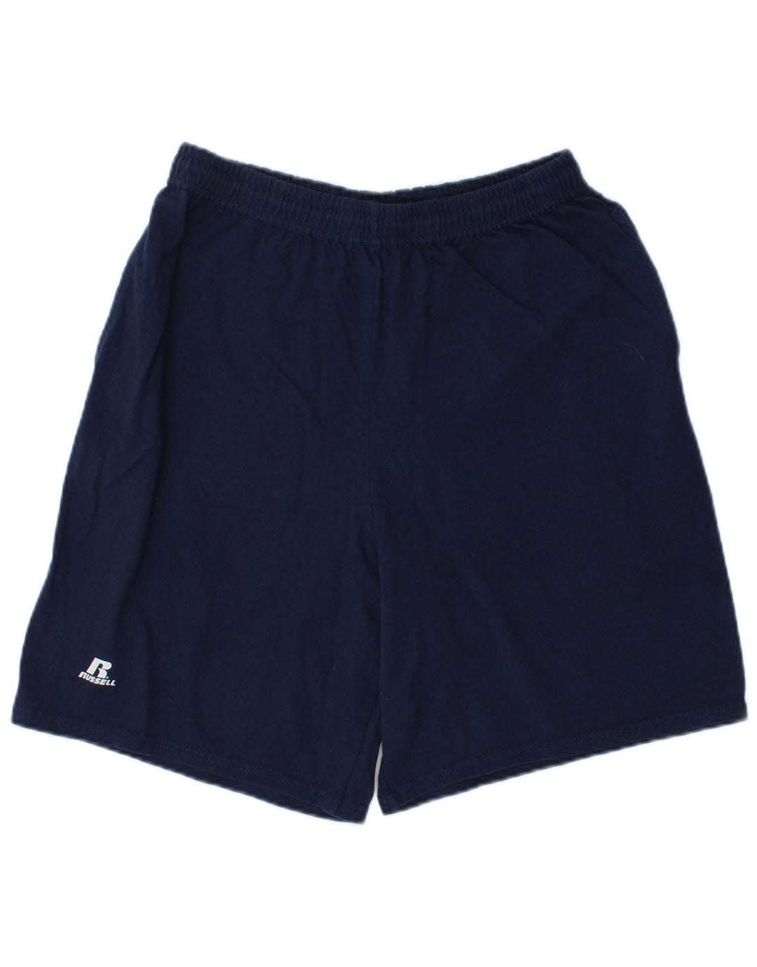 RUSSELL ATHLETIC Short de Sport Homme Coton Bleu Marine Moyen