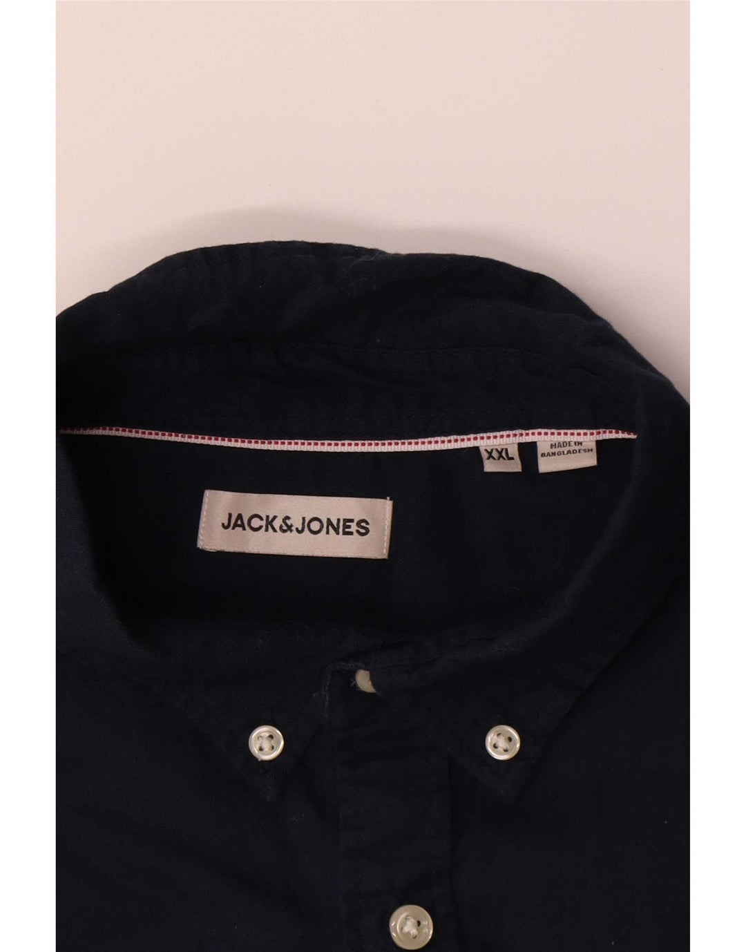 Jack & Jones Chemise Homme 2XL Bleu Marine Coton