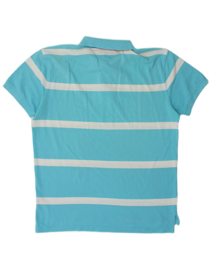 Tommy Hilfiger Polo Homme Grand Bleu Rayé Coton