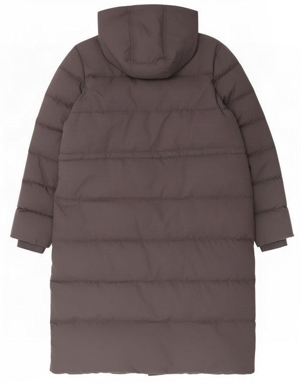 Mountain Warehouse Manteau rembourré à capuche pour femme UK 18 XL Gris Polyester