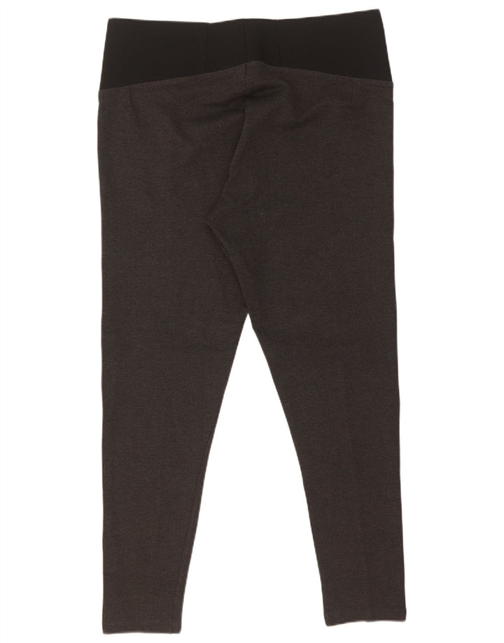 Marks & Spencer Leggings Femme UK 18 XL Gris Colorblock Viscose